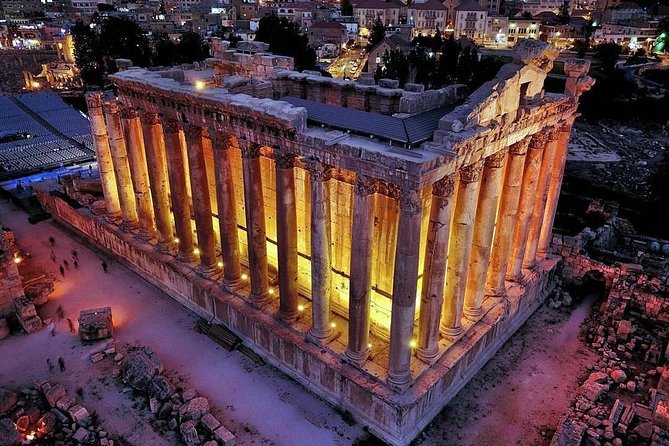 Anjar, Baalbeck and Ksara - Baalbeck and the scale of Heliopolis