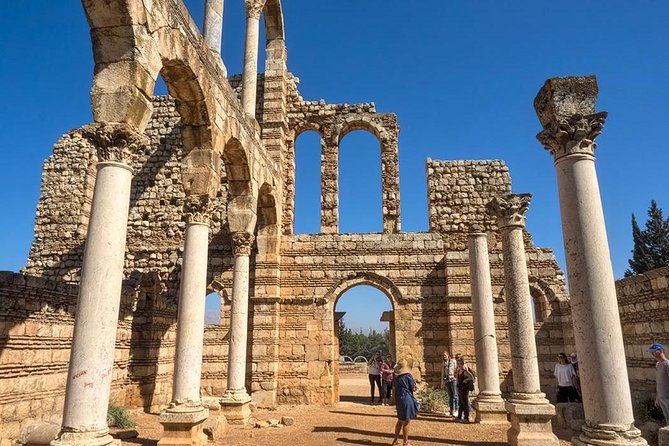 Anjar, Baalbek & Ksara Day Trip - With Lunch (4G on Board) - Lunch with Lebanese mezze in Zahle