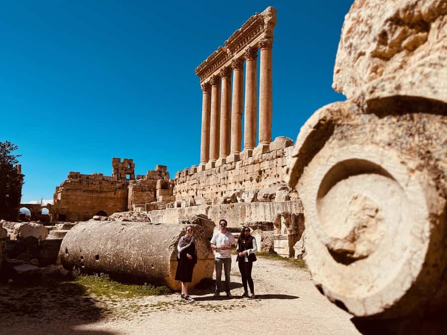 Baalbek Temples & Ksara Caves w/pick-up,guide, entries+lunch - Leaving Beirut for Baalbek
