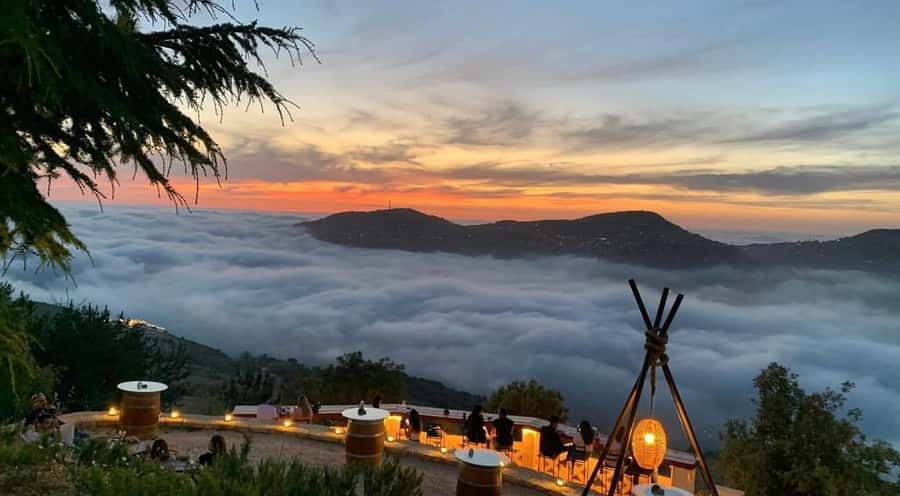 Beirut: Private Sunset Road Trip to Hidden Gems - Choosing between mountain clouds and the Mediterranean