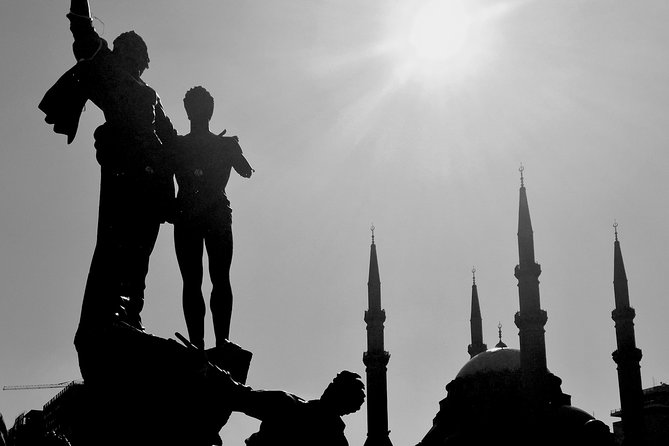 Guided Small-Group Tour to Beirut, Beiteddin & Deir elQamar - The Holiday Inn, a stark reminder of war
