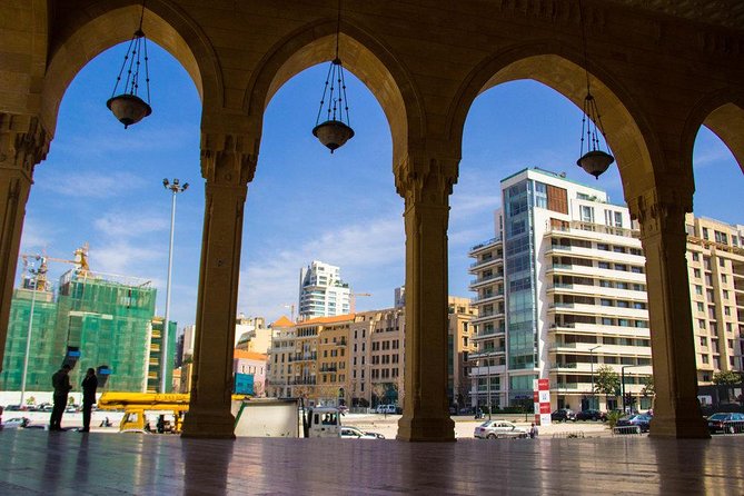 Private Beirut City Tour with Boat Ride at Raouche Rock - The Mohammad Al-Amin Mosque and a memorable skyline detail