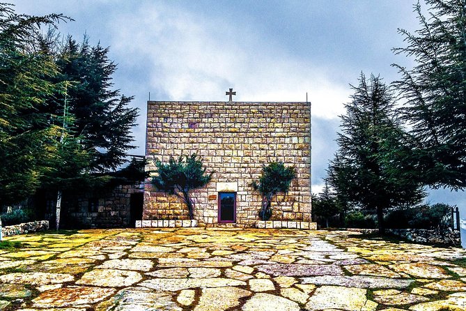 Private Full-Day Tour to Jeita Grotto, Harissa and Saint Charbel from Beirut - Saint Charbel’s tomb at Annaya