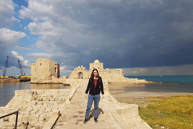 Private Guided Tour to Sidon, Tyre and Maghdouche from Beirut - Sidon: the sea castle and the old commercial quarter
