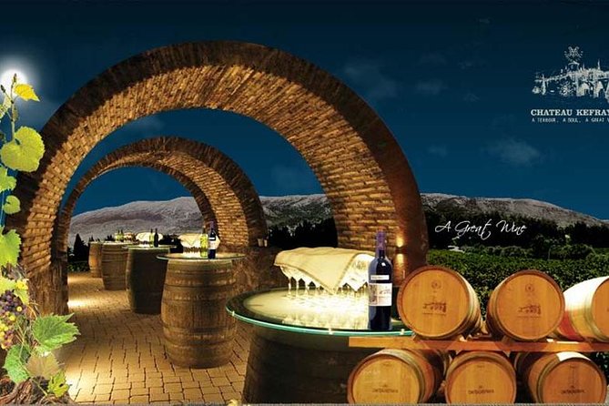 PRIVATE Wine Tasting Tour to the Bekaa Valey Fabulous Wineries - Château Ksara completes the tasting circuit