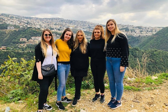 Semi-Private Tour to Jeita Grotto, Harissa & Byblos with Lunch - Walking through ancient Byblos