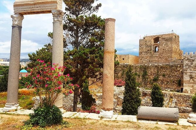 Sightseeing all-inclusive Small Group Tour to Jeita Grotto, Harissa and Byblos - Walking through the ancient layers of Byblos