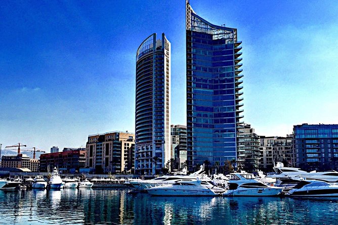 Unveiling Beirut: A Private Half-Day Panoramic Tour - The Holiday Inn, a stark reminder of war